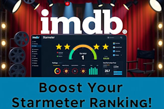 promote imdb profile , imdb page, imdb movies and improve your starmeter rank
