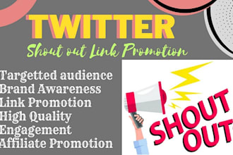 do twitter shoutout, share link, website promotion, ig, fb, crypto to 100m users