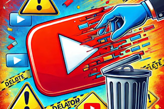 remove unwanted youtube videos, erase negative content and delete harmful links