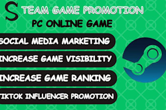 do steam game promotion steam game marketing boost steam wishlist online game