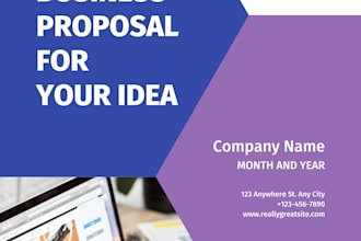 write the comprehensive business plan