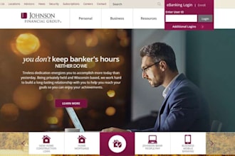 design finance, insurance, accounting, investment website using wordpress