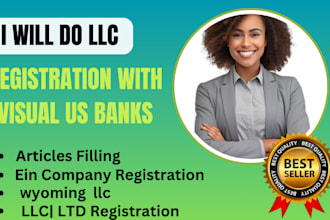 do us llc registration bank account set up company registration