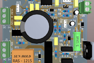 do pcb design, pcb layout, solar design, 3d design, 3d printing, pcb board