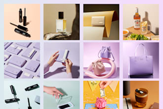 ecommerce product photography, clean, styled, creative shots