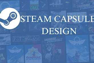 steam capsule, game banners, key art and concept illustrations