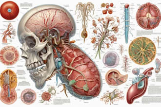 do medical, scientific and biology illustrations for you