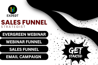 build gohighlevel webinar funnel evergreen webinar funnel  salesfunnel
