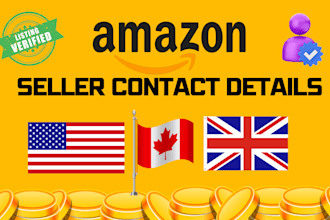 do amazon seller leads USA, UK and canada