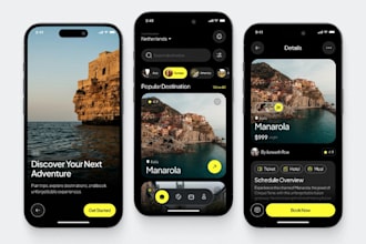 build travel planning app, tourism app, ticket app, hotel booking app