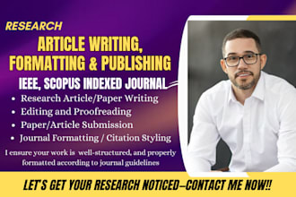 create research article, paper and publish to peer review, ieee indexed journal