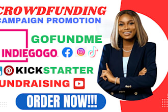 generate targeted USA donors for your kickstarter, indiegogo,  gofundme campaign