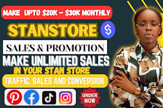 do stan store setup, beacons ai setup, etsy digital product stan store marketing