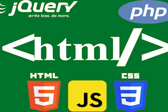 be your PHP programmer to write script fix bugs your website