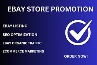 professionally promote your ebay listing for maximum sales