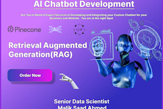 build custom rag chatbot app using gpt, deepseek,langchain and pinecone