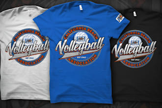create unique custom typography and minimal t shirt design