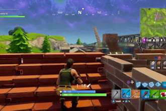 build you fortnite map, squid game, r6, red vs blue, tycoon map using the unreal