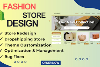 build shopify pet store clothing fashion store dropshipping