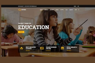 do educational course website elearning website lms wordpress website learndash