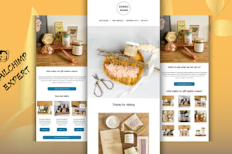 design mailchimp email newsletter template