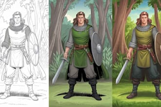 draw comic cartoon anime nfsw comic story comic animation and original character