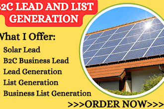 generate verified email list insurance lead verified solar lead roofing lead