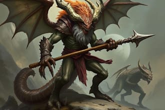 create a dark fantasy creature for you