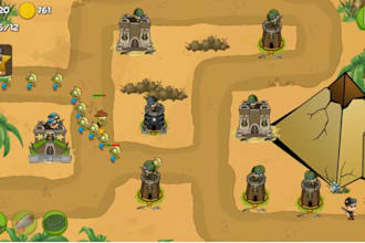 2d 3d simulation game, tower defense game, 2d hyper casual game, action rpg gam