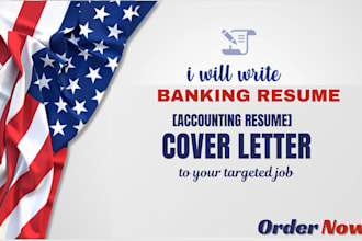 write accounting, finance, banking resume writing ats CV