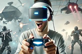 develop high quality VR, ar, multiplayer, or custom game environments