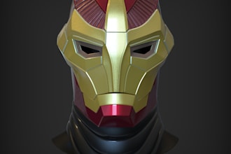 sculpt premium 3d wearable helmet armor, 3d mask 3d full cosplay armor suit