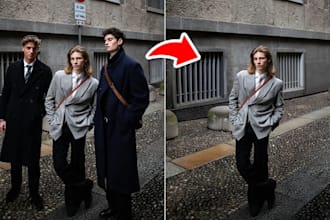 remove unwanted objects or people and clean up photo backgrounds