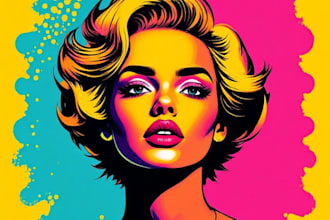 make a beautiful wpap pop art portrait