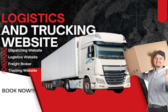 build a professional logistics and trucking website