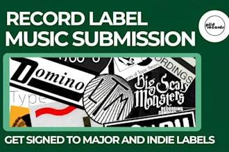 do record label submission with you demo music to record labels to get signed