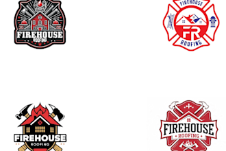 design a professional firefighter logo
