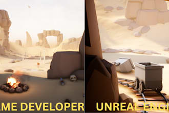 create and develop unreal engine game