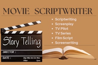 do movie script, scriptwriting, screenplay, TV series, film script