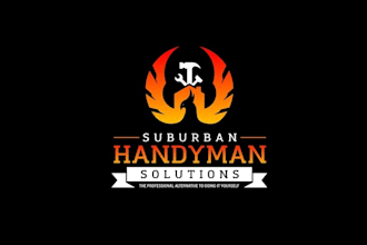 design elegant handyman maintenance company logo