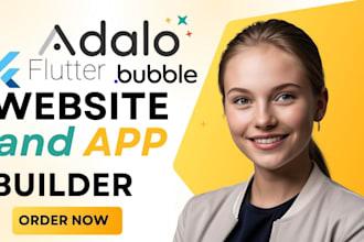 build adalo mobile app development,flutterflow,bubble io with no code app