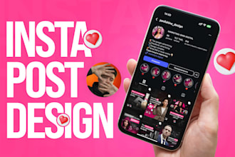 design an instagram feed and posts