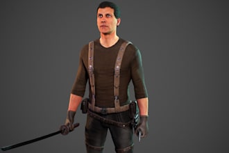 2dimage to 3d realistic model,3d stylized nsfw, blender 3d character,game 3d rig