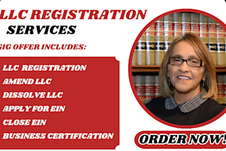 register US llc, dissolve llc, llc formation, ein, itin and reinstate llc