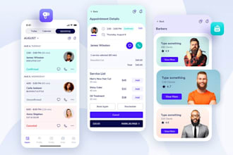 develop beauty salon finder app, salon booking app, hair stylist, spa with ai