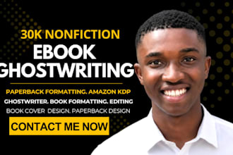 be your ebook ghostwriter book formatting ghost book writer amazon kdp proofread