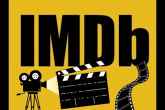 create and update imdb page for you