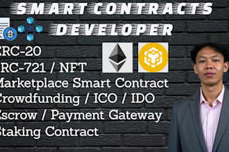 develop smart contracts for your project