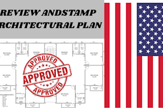 licensed civil engineer pe stamp and site plan approval for USA states