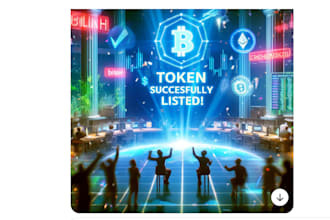 do token listing, coin listing on coinmarketcap, cmc coingecko, any top exchange
